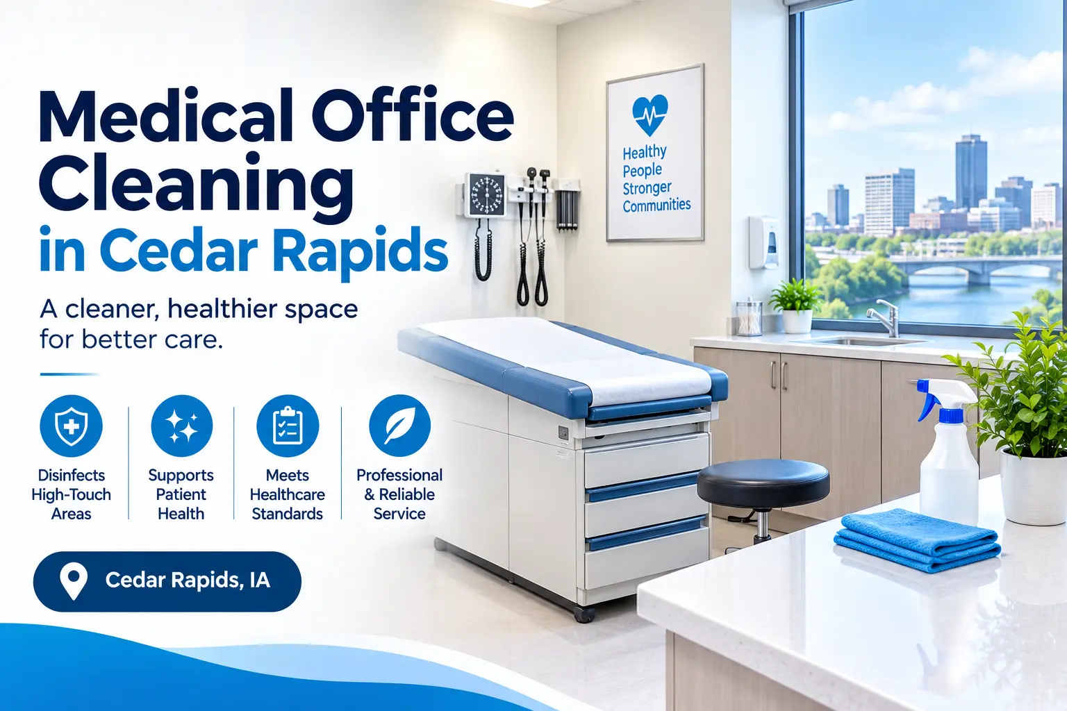 Medical Office Cleaning in Cedar Rapids
